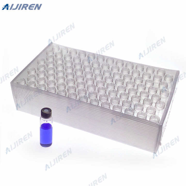 high quality gas chromatography vials with aluminum cap 